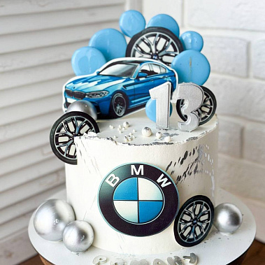 Торт "BMW" купить - тольятти.сладкоежкин.рф